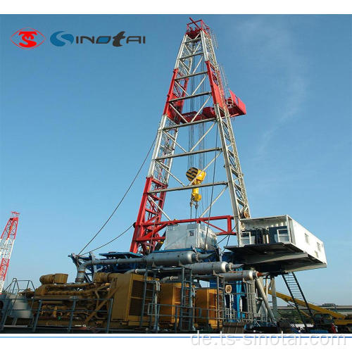 API-Standard ZJ30/ZJ40 Skid-Mounted Oil Well Drilling Rig